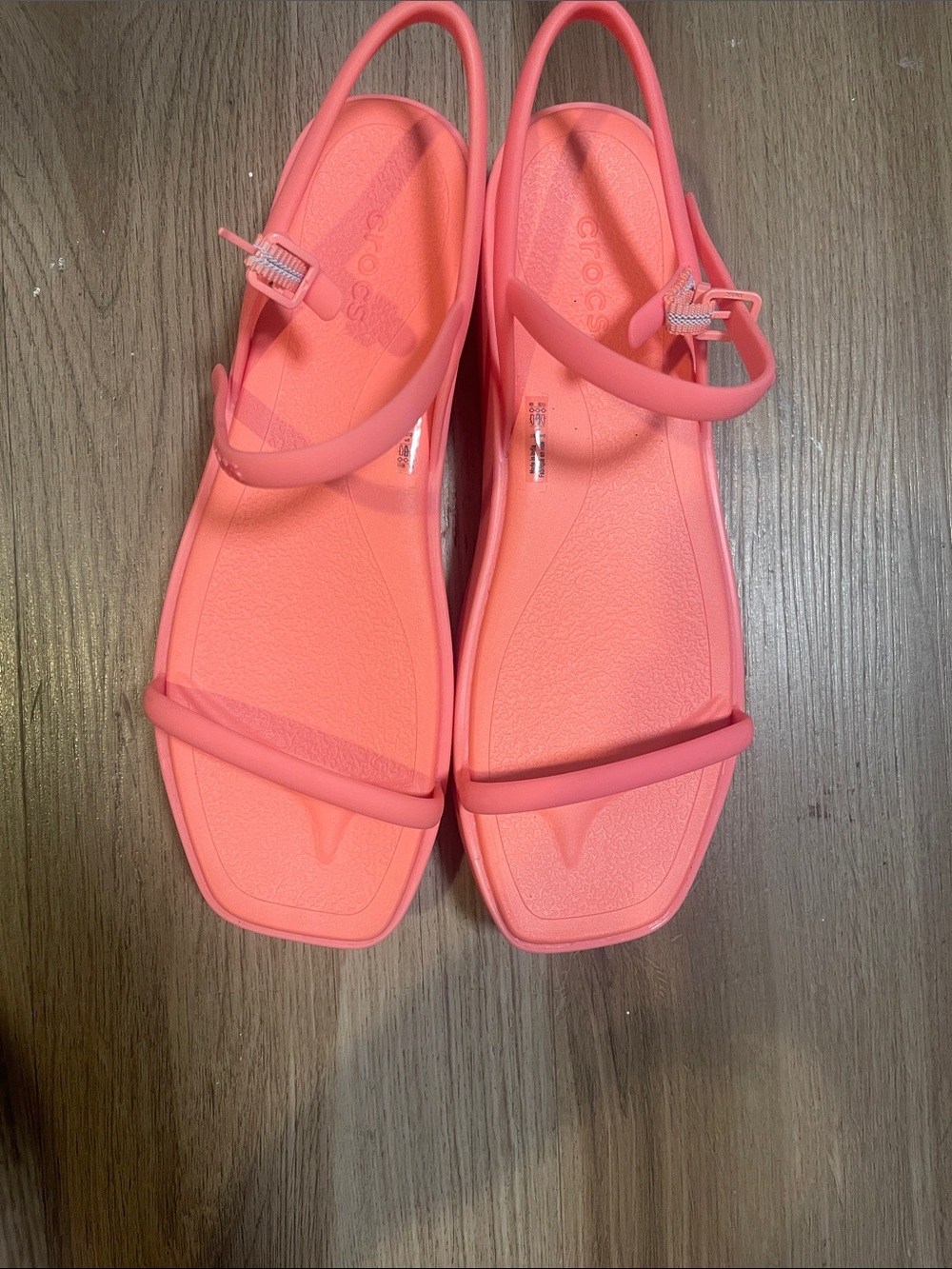 CROCS Women's Coral Strappy Slingback Sandals